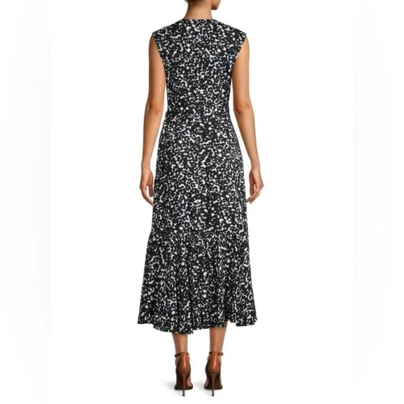 REBECCA TAYLOR
Leopard Midi Wrap Dress Size 4 - Picture 2 of 7